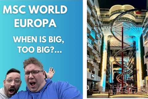 MSC World Europa - Full Ship &amp; Cruise Review