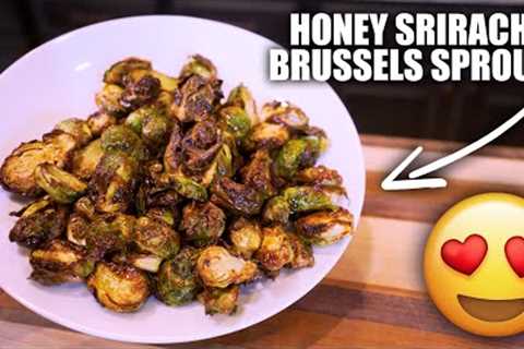 THE AIR FRYER BRUSSELS SPROUTS I'VE BEEN EATING EVERY SINGLE DAY! | Easy Weight Loss Recipe