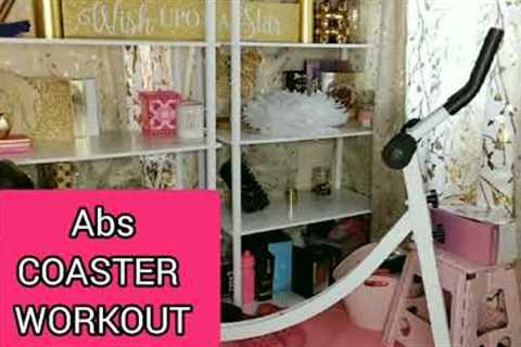 How to tone, tighten and Build Abdominal muscles Abs Coaster Workout routine