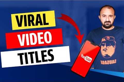 How to find searchable title | how to write best title for youtube video | Technical Aamir