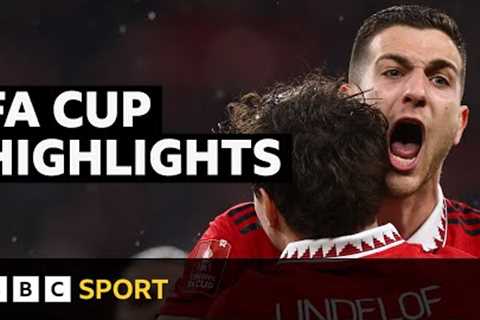 Highlights: Man Utd win shootout to reach FA Cup final | BBC Sport