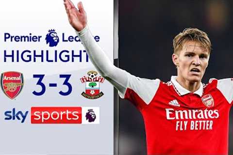 Arsenal rescue late point in SIX-GOAL THRILLER! 🤯 | Arsenal 3-3 Southampton | EPL highlights