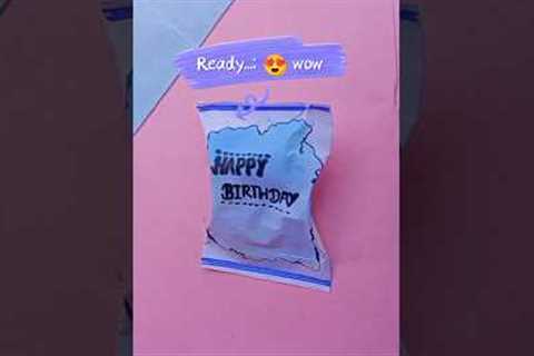 Diy birthday gifts for kids How to make birthday gift for kids #shorts #viralshorts #birthdaygift