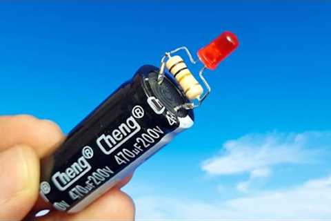 Don't Waste , Make Great gadgets From Used Capacitors