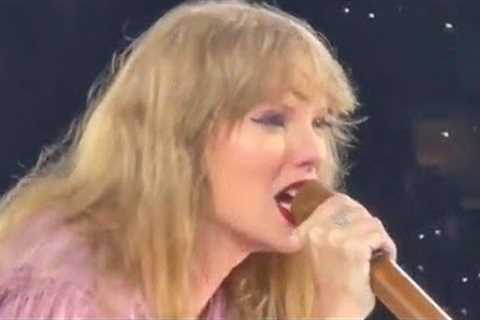 Taylor Swift CRIED after getting hurt at The Eras Tour