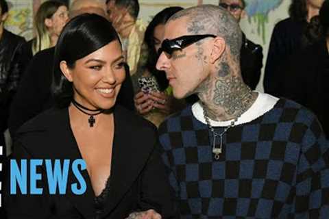 Travis Barker's Birthday Message to Kourtney Kardashian Leaves Her in Tears | E! News