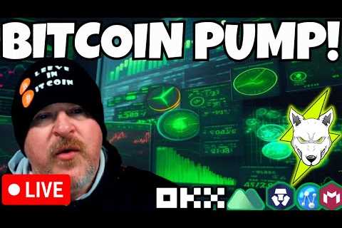 BITCOIN PUMPING AGAIN! WHERE DOES IT STOP THIS TIME? #BTC #VOLT #SHIB