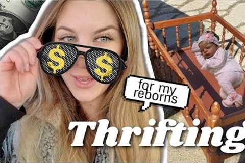 Thrift Shopping For Reborn Dolls That Look Real! | REBORN BABY DOLL HAUL + SPECTACULAR FIND