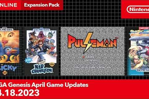 SEGA Genesis – April 2023 Game Updates – Nintendo Switch Online