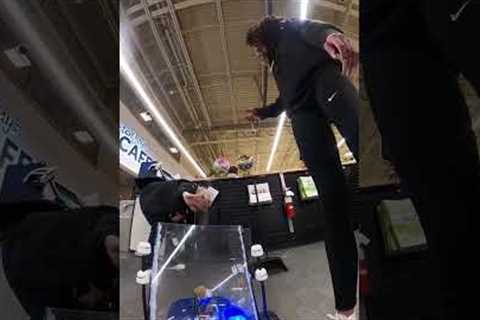 Buying candy with RC car #shorts