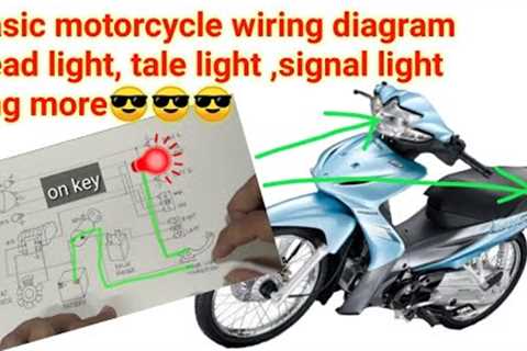 wiring diagram motorcycle tutorial