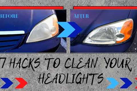 How to Restore Headlights with Household Products (Easy, Affordable &amp; Fast)