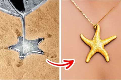 Melting And Pouring Metal For Cool Crafts