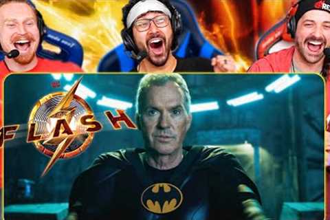THE FLASH TRAILER 2 REACTION!! Flash 2023 Movie Trailer Breakdown | Batman | Michael Keaton