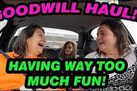 Goodwill Thrift Shopping Trip! 3 Generations Girls Trip! #thrifting