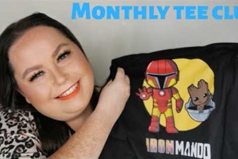 Monthly Tee Club Subscription Box! july 2020