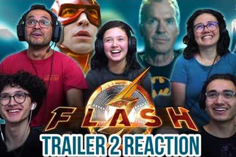 THE FLASH OFFICIAL TRAILER 2 REACTION! | Batman | Supergirl | MaJeliv Reactions l Flash vs Flash?