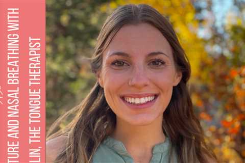 Ashley Palin The Tongue Therapist explains tongue posture and nasal respiration.