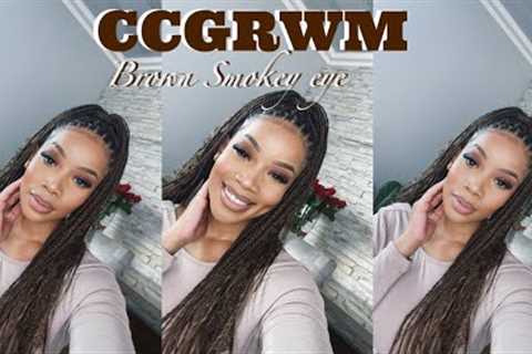 Brown Smokey Eye - Makeup tutorial. CCGRWM