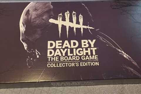 Dead By Daylight The Board Game Collector's Edition Unboxing Review