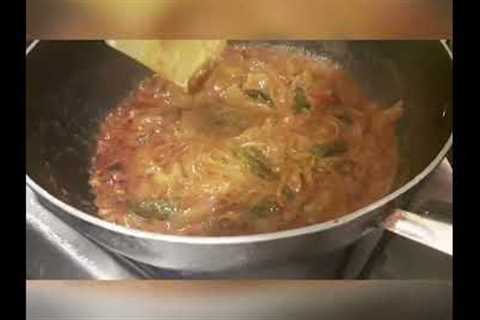 2 kind of indian food/Mango curry/Lady finger curry/#asmr  #indianfood #analizacalimpitan