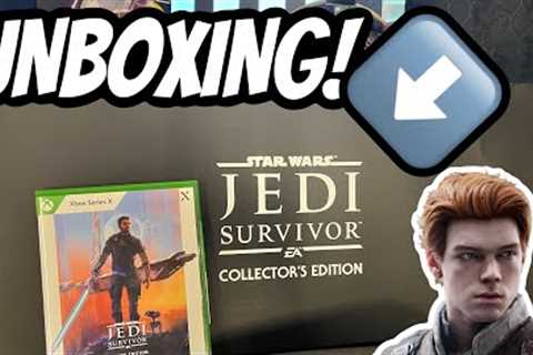 Jedi Survivor Collectors Edition Unboxing!