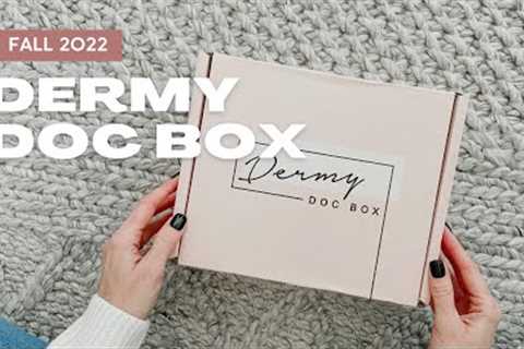 Dermy Doc Box Unboxing Fall 2022: Beauty Subscription Box