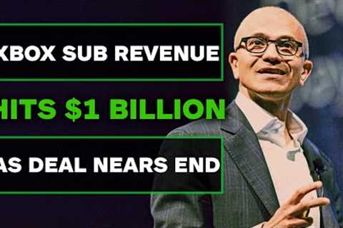 Xbox Sub Revenue Hits $1 Billion as Activision Deal Nears End