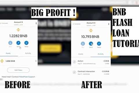 New Method for 2023! BNB FLASH LOAN | MORE PROFIT, VERY LOW RISK (FULL GUIDE)