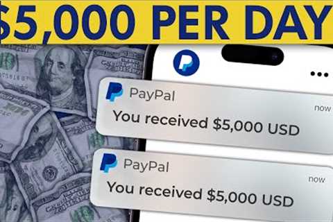 Make Over $5,000 DAILY With THESE 10 APPS | Make Money Online PayPal 2023