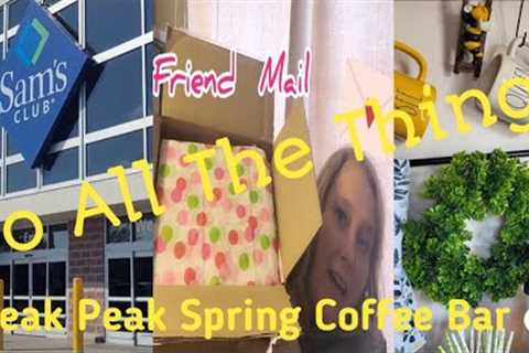 Day in My Life ( shop with me at Sam's Club ,Friend Mail, and  Sneak Peak Coffee Bar)