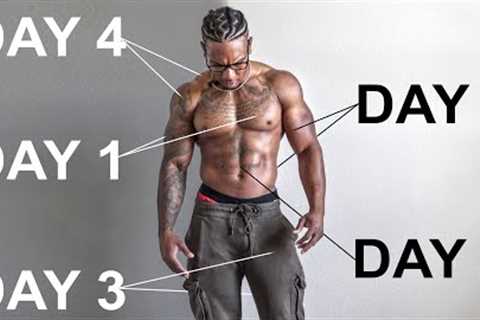 MY WORKOUT SPLIT FOR MAXIMUM MUSCLE GAINS