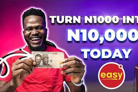 How To Make Money Online in Nigeria with Just 1000 Naira (THIS IS EASY!)