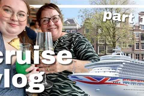 AMSTERDAM CRUISE PART 1 | p&amp;o ventura | suite room tour, buffets and scenic canal tour | 2023