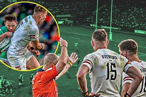 Most Deserving Rugby Red Cards | BRUTAL HITS part 7