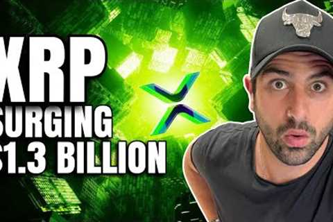 XRP SURGING $1.3 BILLION IN MC | POLYGON MATIC FRANKLIN TEMPLETON | SOLANA NOW WITH CHAT GPT