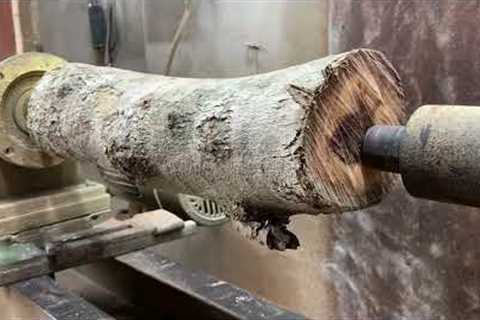 Woodworking Techniques   Turning Discarded Wood Branches Into Unique Works of Art   Wood Turners