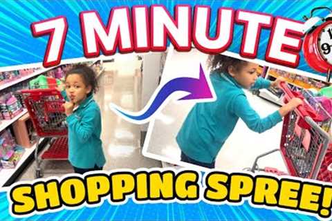 Target No Budget 7 Minute Shopping Spree!🤑