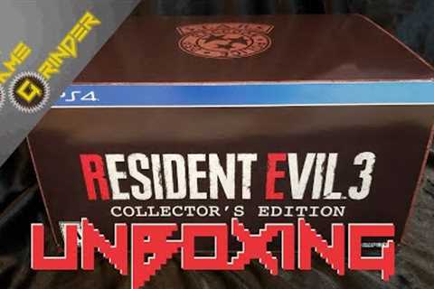 Resident Evil 3 (remake) Collector's Edition Unboxing | The Game Grinder