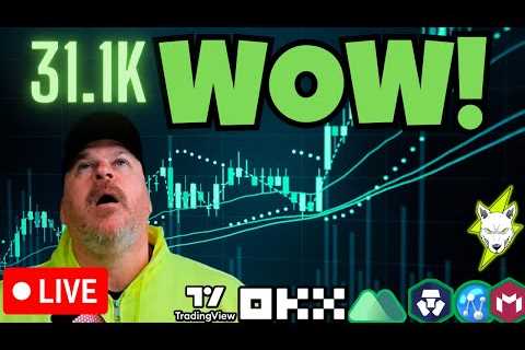 BITCOIN MUST TEST 31.1K OR IT WILL REJECT! #BTC #SHIB #VOLT