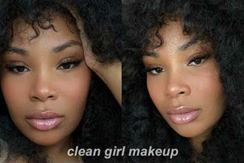No makeup/clean girl makeup ♡ QUICK &amp; EASY!