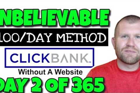Hidden method to earning $582 on Clickbank without a FOLLOWING