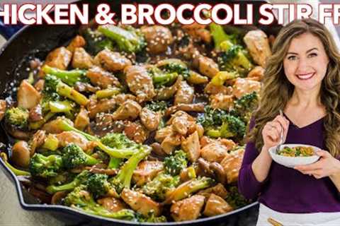 One Pan Chicken and Broccoli Stir Fry | Dinner in 30 Minutes