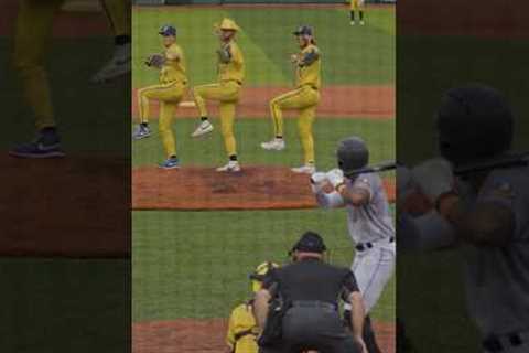 Hidden Ball Trick Pitch | Savannah Bananas #shorts #bananaball #baseball