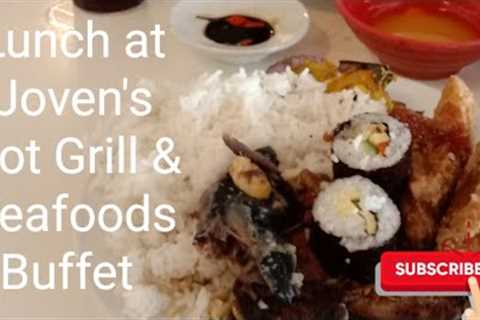 Lunch at Joven's Hot Grill &amp; Seafoods Buffet / RSL Travel, Leisure &amp; Food vlogs