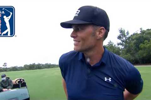 Tom Brady's best shots at PGA TOUR events