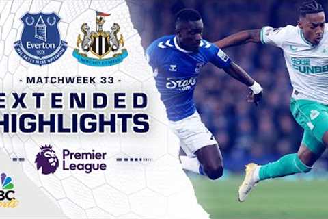Newcastle v. Everton | PREMIER LEAGUE HIGHLIGHTS | 4/27/2023 | NBC Sports