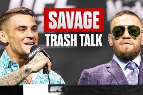 10 of the BEST Trash Talking Moments in MMA