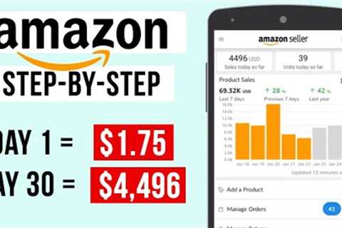 How To Make Money With The Amazon Seller App in 2023 (For Beginners)