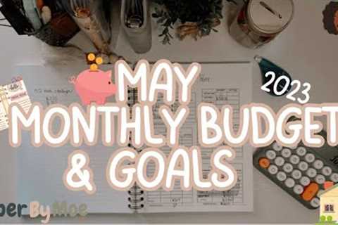 May Monthly Budget &amp; Goals | Financial Freedom | Zero Based Budgeting